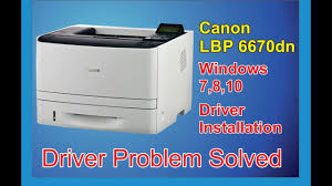 This capt printer driver provides printing functions for canon lbp printers operating under the cups (common unix printing system) environment, a printing system that functions on linux operating systems. Canon Lbp 6670dn Driver Installation Youtube