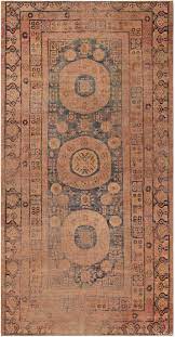 antique khotan east turkestan area rug