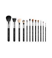 sigma beauty essential kit professional brush collection black