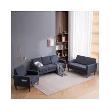 ktaxon 3 piece sofa set with sofa