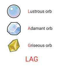 Lustrous orb pokemon