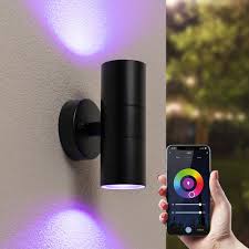 Smart Wall Lights Controllable With