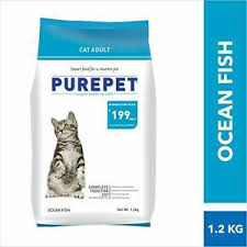 Details About Purepet Adult Cat Food Ocean Fish 1 2 Kg