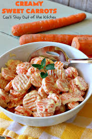 creamy sweet carrots can t stay out