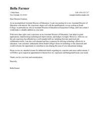 Leading Education Cover Letter Examples Resources