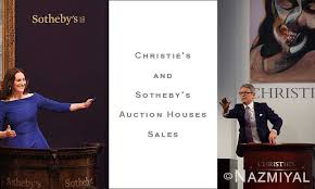 sotheby s christie s auction houses