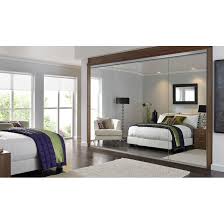 Mirrored doors have come a long way since your grandma's heavy old gold steel doors that are so hard to open and close! Custom Door And Mirror Mirrored Sliding Closet Doors Reviews Wayfair