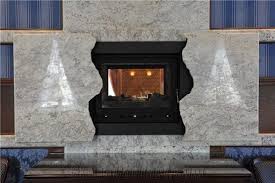 Fireplace Design In River White Granite