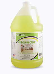 crown chemical carpet care brown out