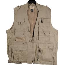 Humvee Hmv Vs K M Medium Cotton Safari Vest With Extra