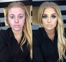 makeup transformation photo