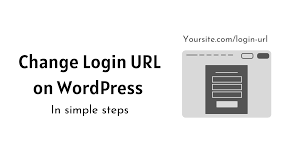 how to change the login url in