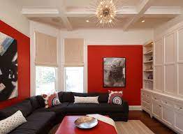 16 red and black living room ideas to