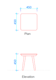 what is side table dimensions free
