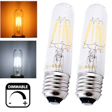 Us 15 84 Dimmable T10 Tubular Led Filament Light Bulb E26 E27 Vintage Edison Bulb For T10 Incandescent Bulb Replacement In Led Bulbs Tubes From