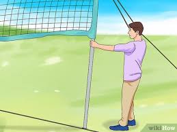 how to hang a volleyball net 14 steps