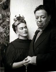 Résultat de recherche d'images pour "frida kahlo autoportrait avec diego rivera"