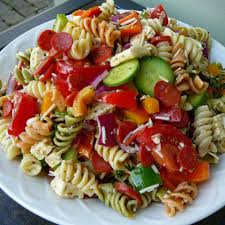 pasta salad with homemade dressing recipe