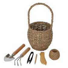 Peggy Garden Tool With Basket Set