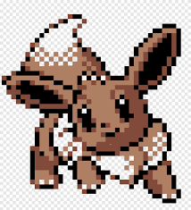 Deviantart is the world's largest online social community for artists and art enthusiasts, allowing people to connect through the creation and sharing of art. Pokemon Gold And Silver Eevee Sprite Pixel Art Sprite Mammal Carnivoran Png Pngegg