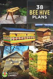 38 diy bee hive plans with step by step