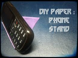 The bigger end facing down will certainly serve as the stand and the smaller sized end dealing with up will hold your phone. How To Make Origami Phone Stand 10 Steps Instructables