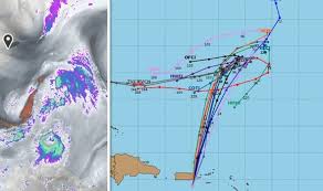 Tropical Storm Karen Path Map Latest Euro Model Noaa