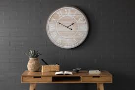Large Wooden Wall Clock For Cielo