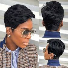 Hair stylists typically razor cut thick hair to thin it out, or to create a textured, feathery look. 50 Short Hairstyles For Black Women Stayglam