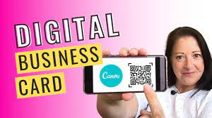 how to make a digital business card for
