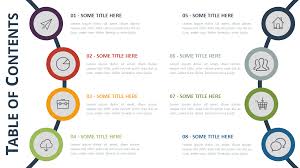 table of content free powerpoint template