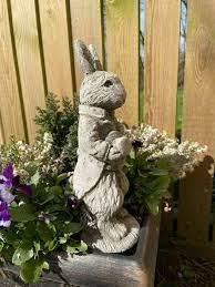 Mini Peter Rabbit Stone Statue Beatrix