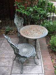 cast iron patio furniture