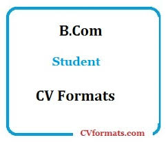 Here are some helpful resume guidelines, examples and tips for university students. B Com Student Cv Template Cvformats Com