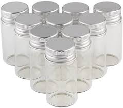 25ml empty seal jars glass bottle