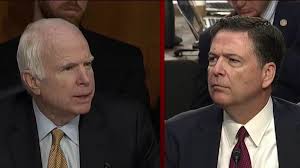 Image result for photos of comey at hearing