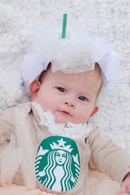 This starbucks halloween costume diy is so easy and fun to do! Diy Starbucks Frappuccino And Barista Costumes First House On Finn