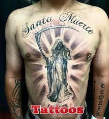santa muerte tattoos muerte tattoo