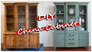 diy chalk paint china cabinet you