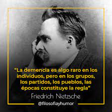 Filosofía y Humor - 💬 ¡Buenos días! Esta frase de Nietzsche es bastante directa y "al grano" en lo que respecta a su opinión de comunidades: ellas olvidan rápido y actúan de