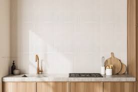 Vertical White Rectangle Tile Wallpaper
