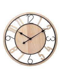 Wooden Wall Clock 31 Items Myer