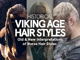 viking age hairstyles beards