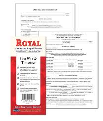 In the event that my husband/wife, is for any reason unable or unwilling to act as. Canadian Legal Forms Last Will And Testament Legal Forms Kit