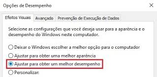 como melhorar o desempenho do pc para