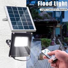 Waterproof Solar Floodlights 20w Remote