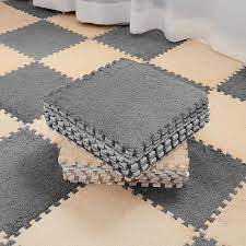 20 piece plush puzzle foam floor mat