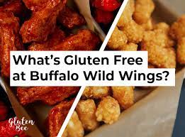 buffalo wild wings gluten free menu