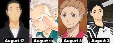 Karasuno is nicknamed the flightless crows and the fallen champs, since they were formerly a powerhouse team that had recently fallen from grace, their reputation tarnished as a result; Anime Zone Characters Zodiac Signs Haikyuu