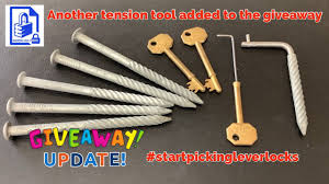 homemade lever lock bent nail tension